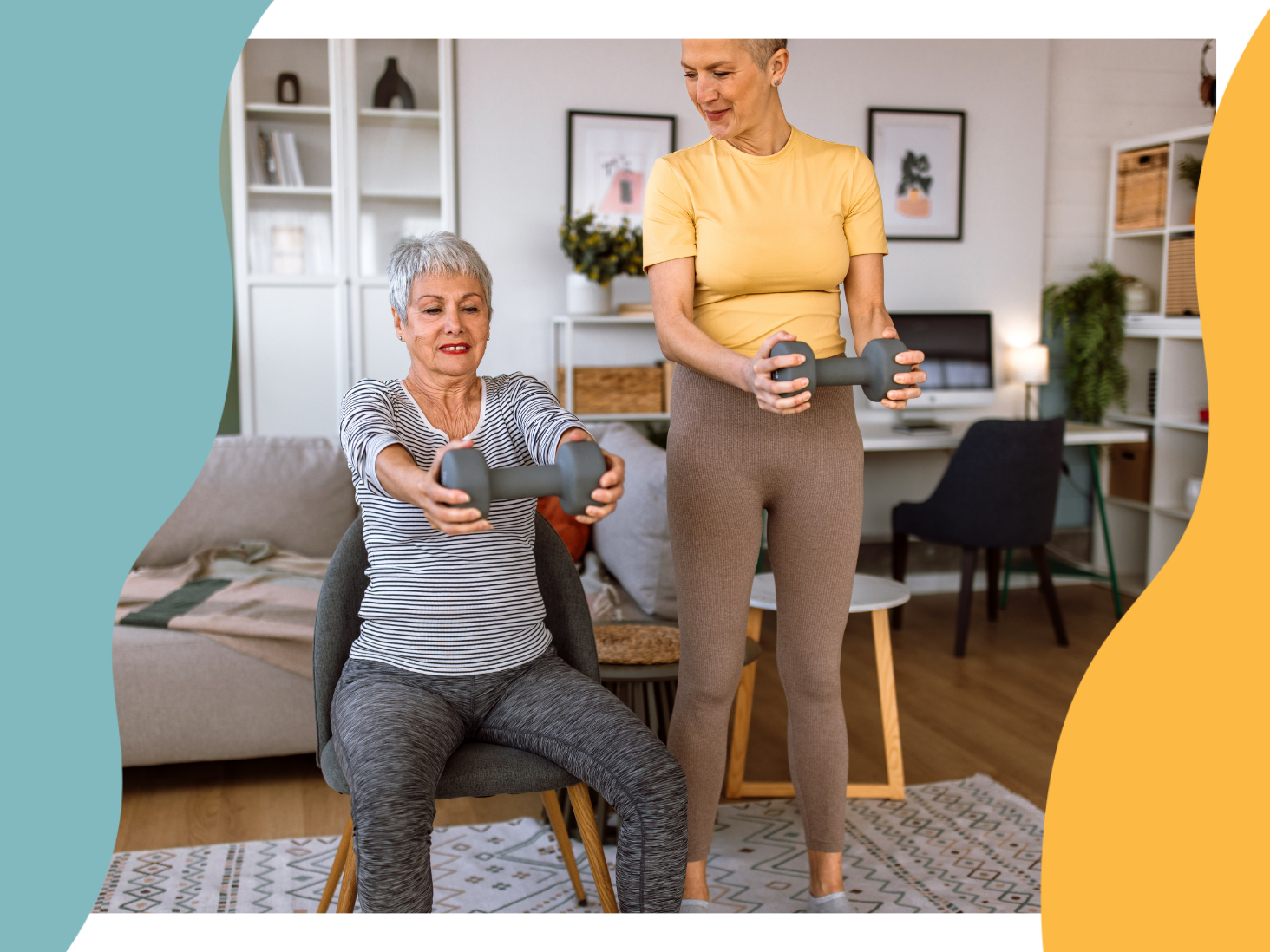 5 exercises you can do with any chair in your home
