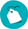Shopping bag icon