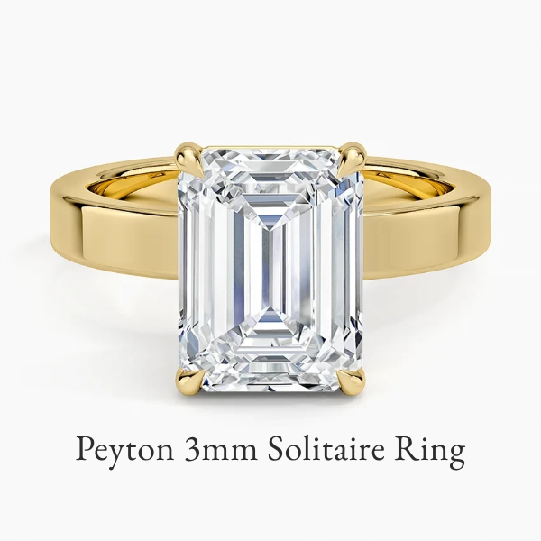 Peyton 3mm Solitaire Ring