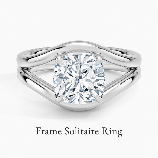 Frame Solitaire Ring
