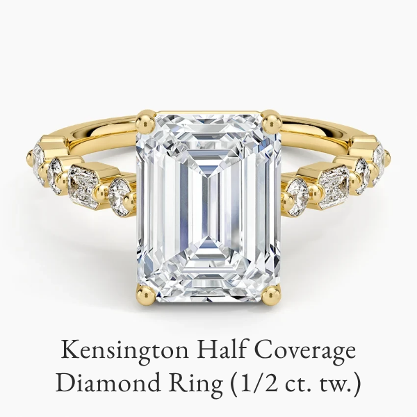 Kensington Half Coverage Diamond Ring (1/2 ct. tw.)