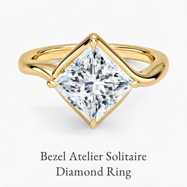 Bezel Atelier Solitaire Diamond Ring