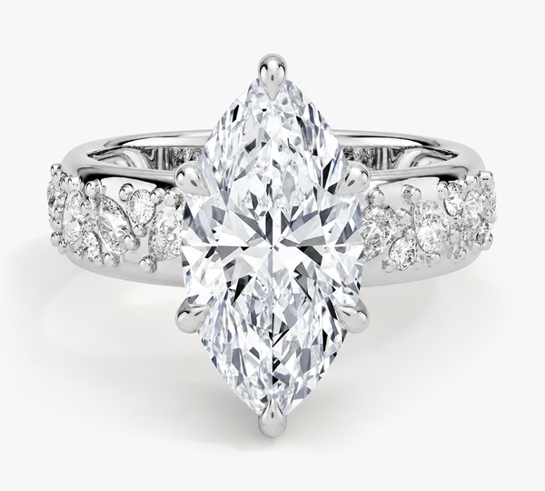 Mosaic Olivetta Three-Quarter Coverage Diamond Ring (1/2 ct. tw.)